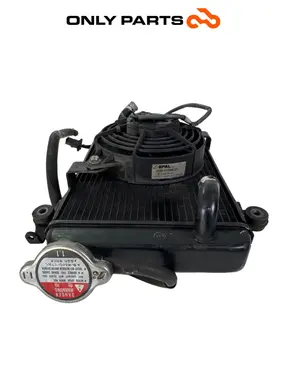 Radiatore acqua + ventola Honda SH 300i 2008 Grigio używana — prawdziwe zdjęcie 1