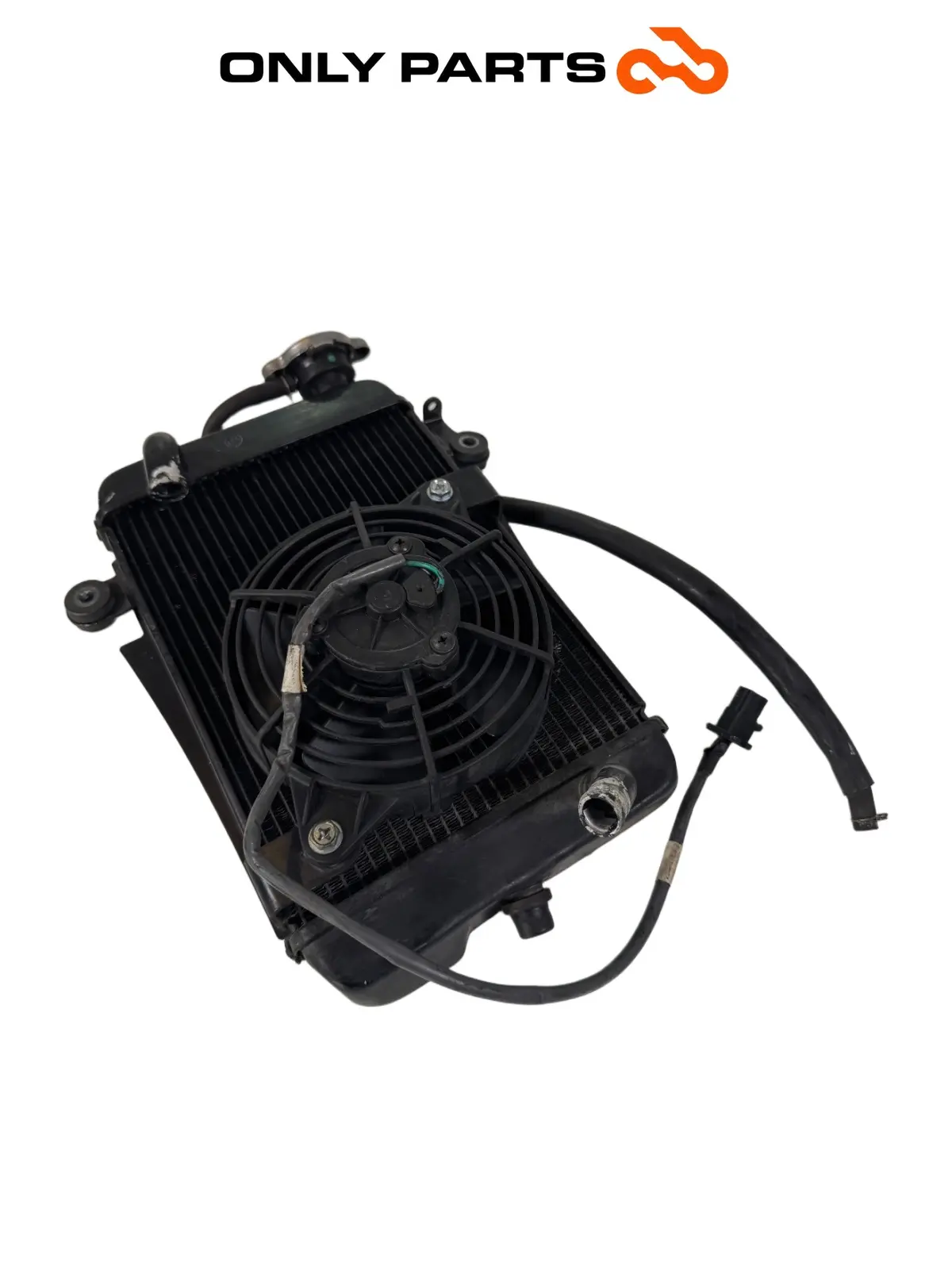 Radiatore acqua + ventola Honda SH 300i 2008 Grigio używana — prawdziwe zdjęcie 9