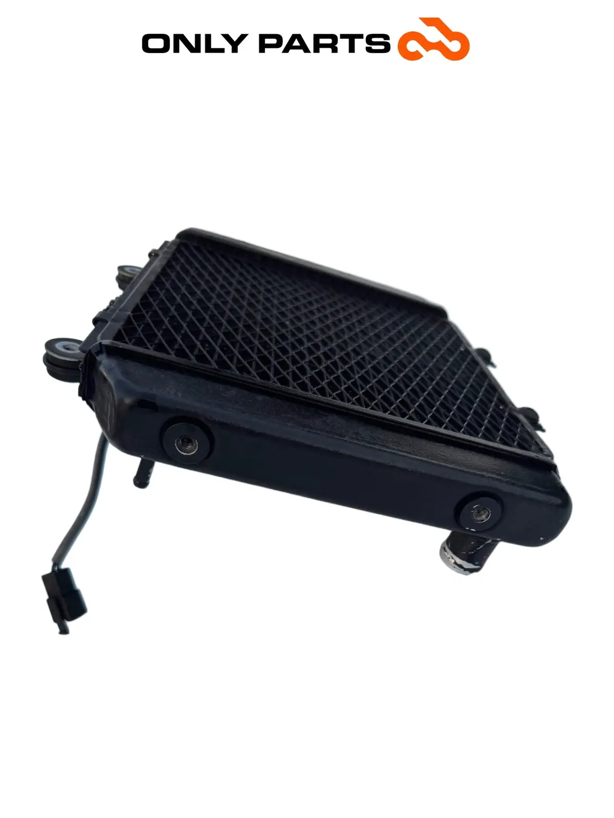 Gebrauchte Radiatore acqua + ventola Kawasaki Er-5 500cc 2002 — echtes Foto 2