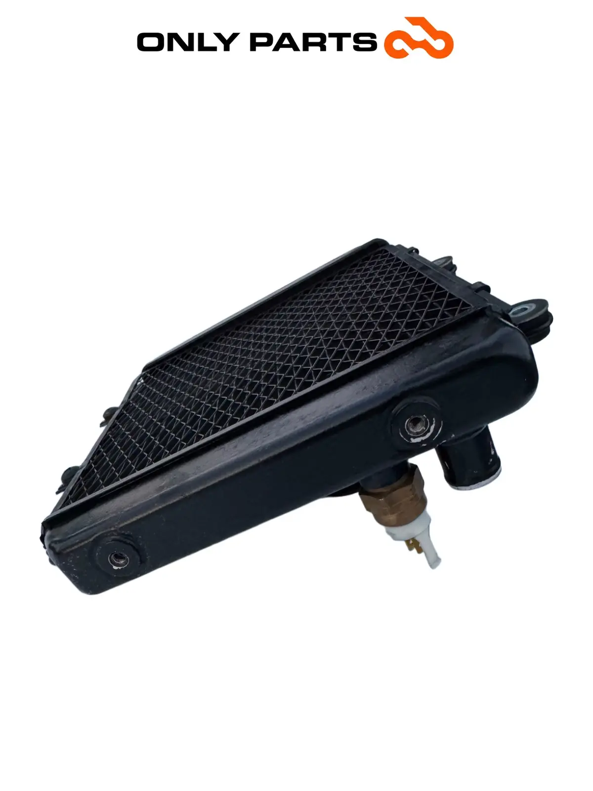 Gebrauchte Radiatore acqua + ventola Kawasaki Er-5 500cc 2002 — echtes Foto 3