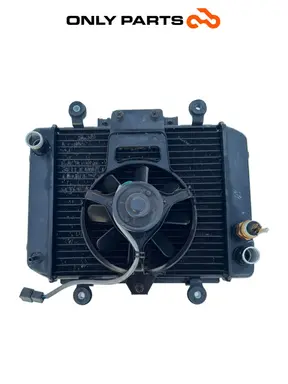 Gebrauchte Radiatore acqua + ventola Kawasaki Er-5 500cc 2002 — echtes Foto 4