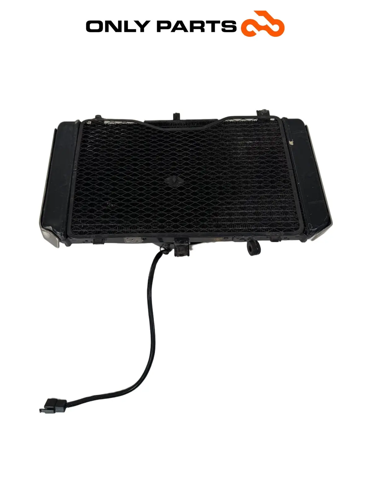Gebrauchte Radiatore acqua + ventola Kawasaki Z 750cc 2004 Nera — echtes Foto 2