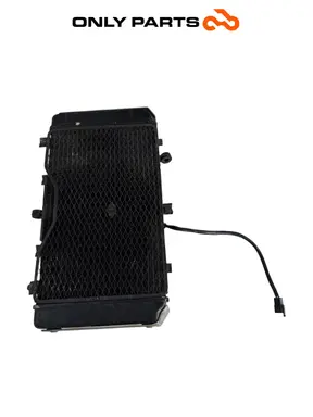 Gebrauchte Radiatore acqua + ventola Kawasaki Z 750cc 2004 Nera — echtes Foto 5