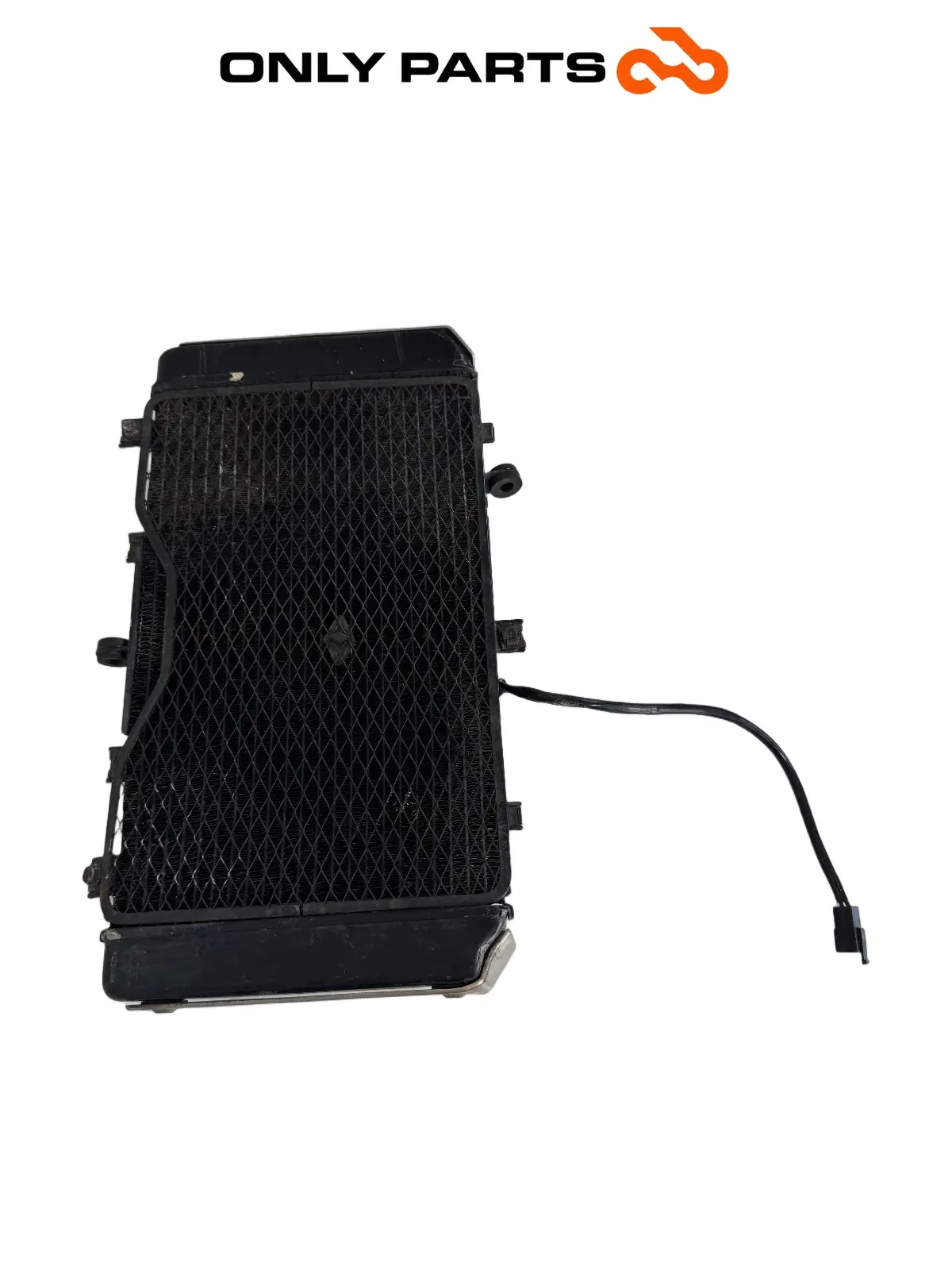 Gebrauchte Radiatore acqua + ventola Kawasaki Z 750cc 2004 Nera — echtes Foto 5