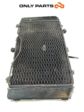 Gebrauchte Radiatore acqua + ventola Kawasaki Z 750cc 2004 Nera — echtes Foto 6