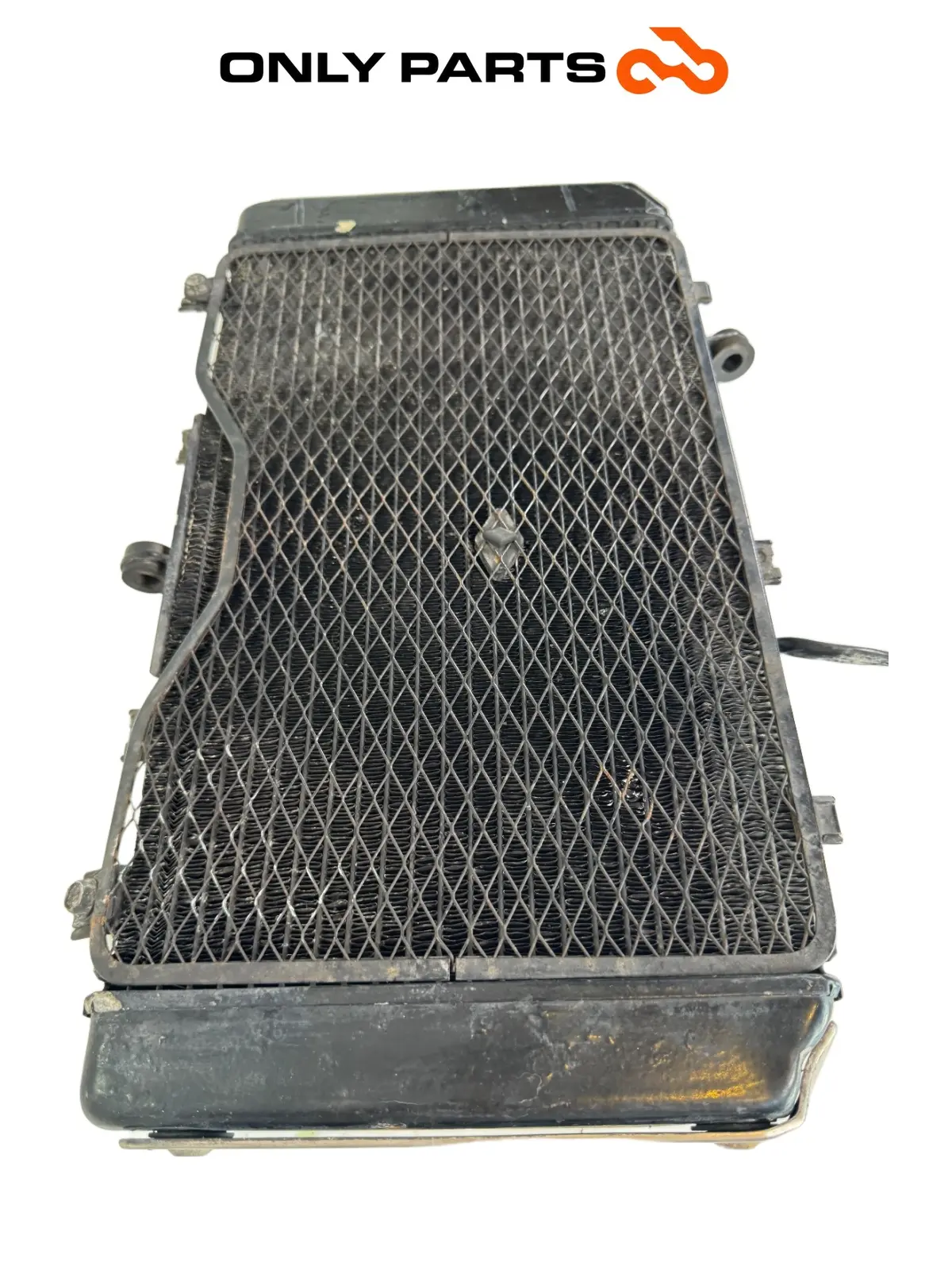 Gebrauchte Radiatore acqua + ventola Kawasaki Z 750cc 2004 Nera — echtes Foto 6