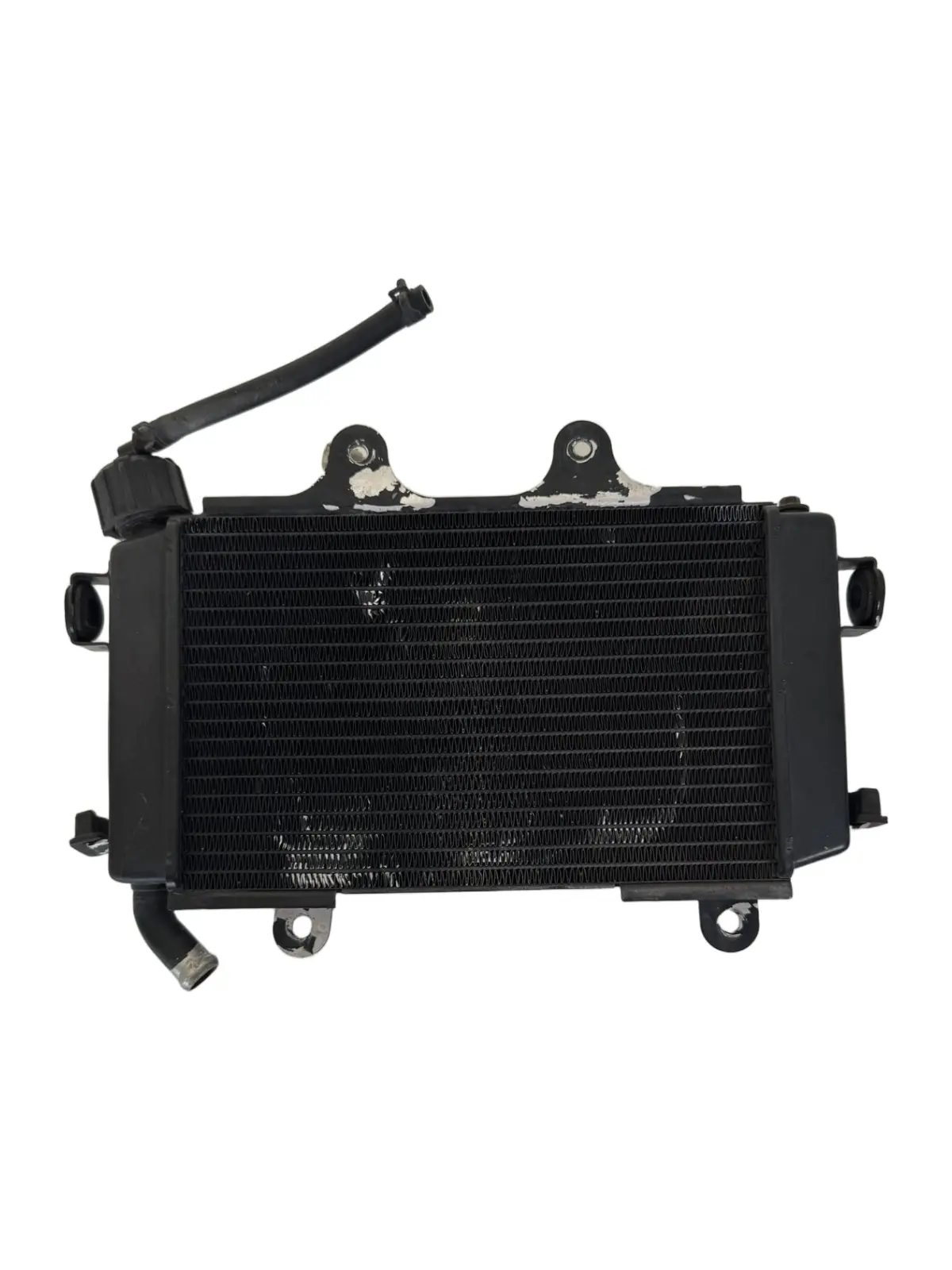 Gebrauchte Radiatore acqua + ventola KTM Duke 200cc 2012 Arancione — echtes Foto 4