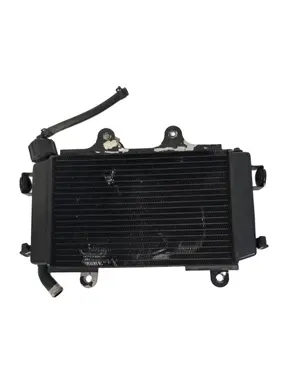 Gebrauchte Radiatore acqua + ventola KTM Duke 200cc 2012 Arancione — echtes Foto 9
