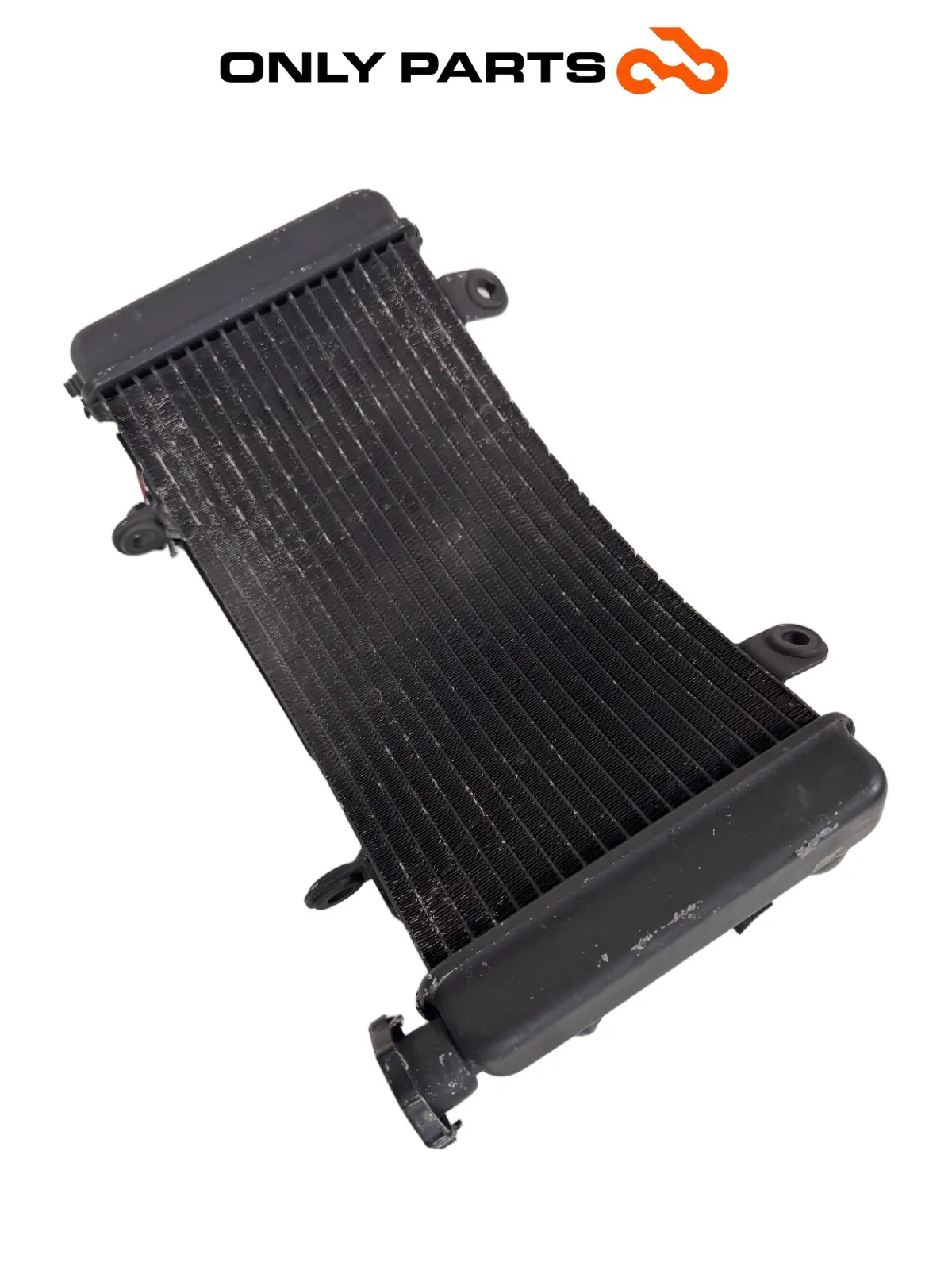 Gebrauchte Radiatore acqua + ventola KTM Super Duke 990cc 2006 Nero/Arancione — echtes Foto 3