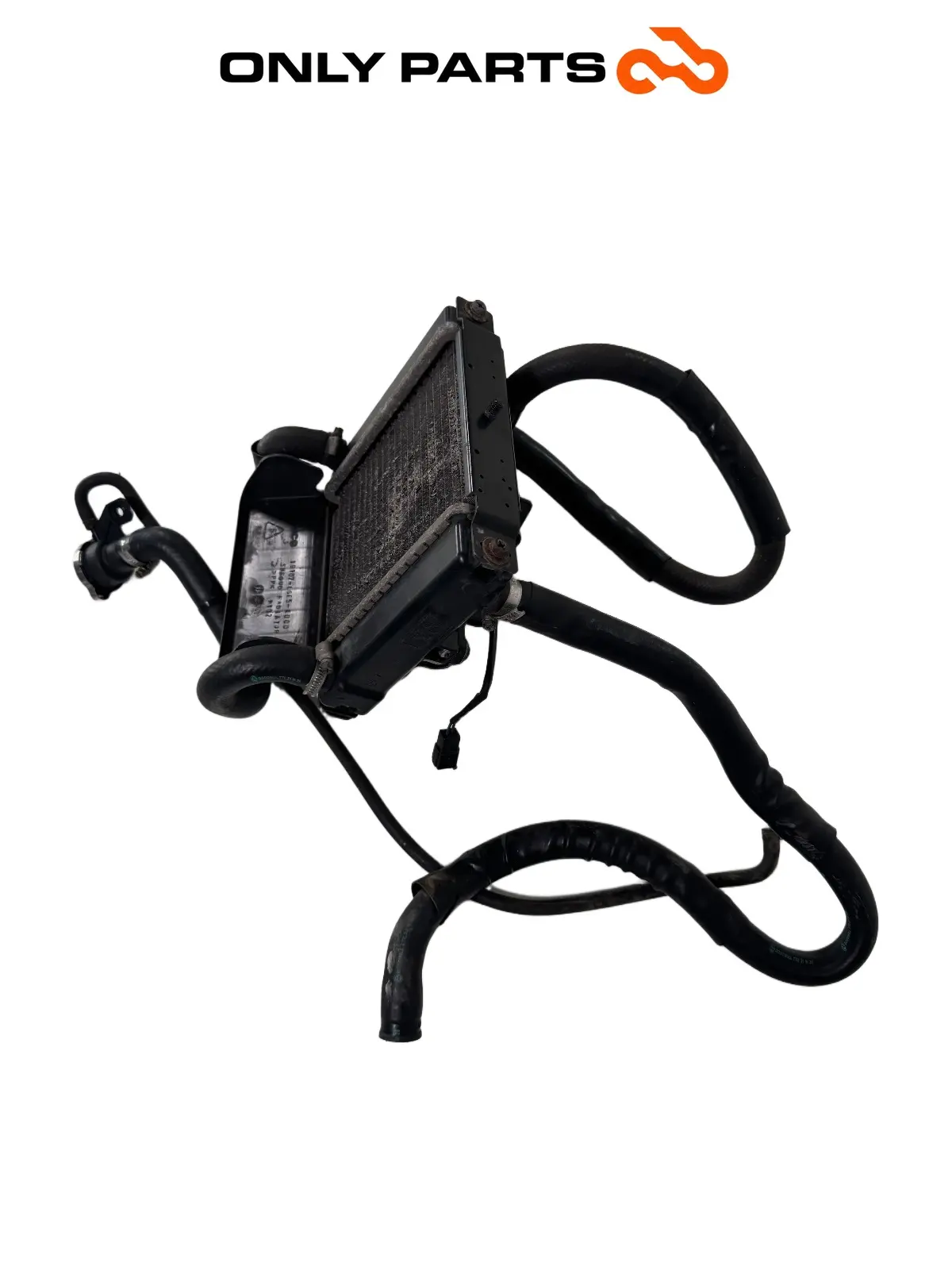 Gebrauchte Radiatore acqua + ventola Kymco People S 300cc 2021 Grigio — echtes Foto 3