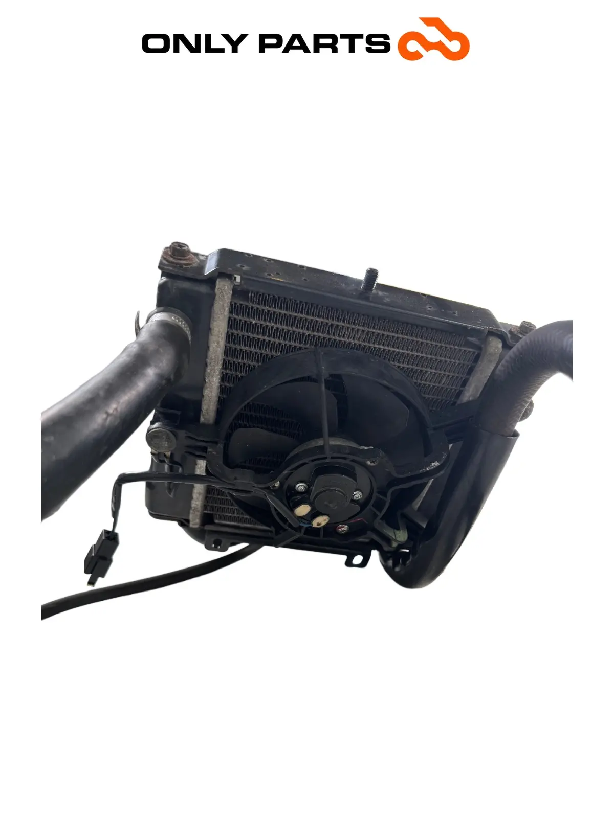 Gebrauchte Radiatore acqua + ventola Kymco People S 300cc 2021 Grigio — echtes Foto 5
