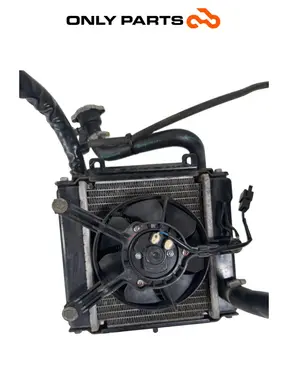 Gebrauchte Radiatore acqua + ventola Kymco People S 300cc 2021 Grigio — echtes Foto 9
