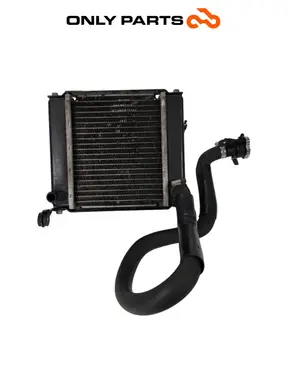 Gebrauchte Radiatore acqua + ventola Kymco X-Town 300cc 2016 Nero — echtes Foto 1