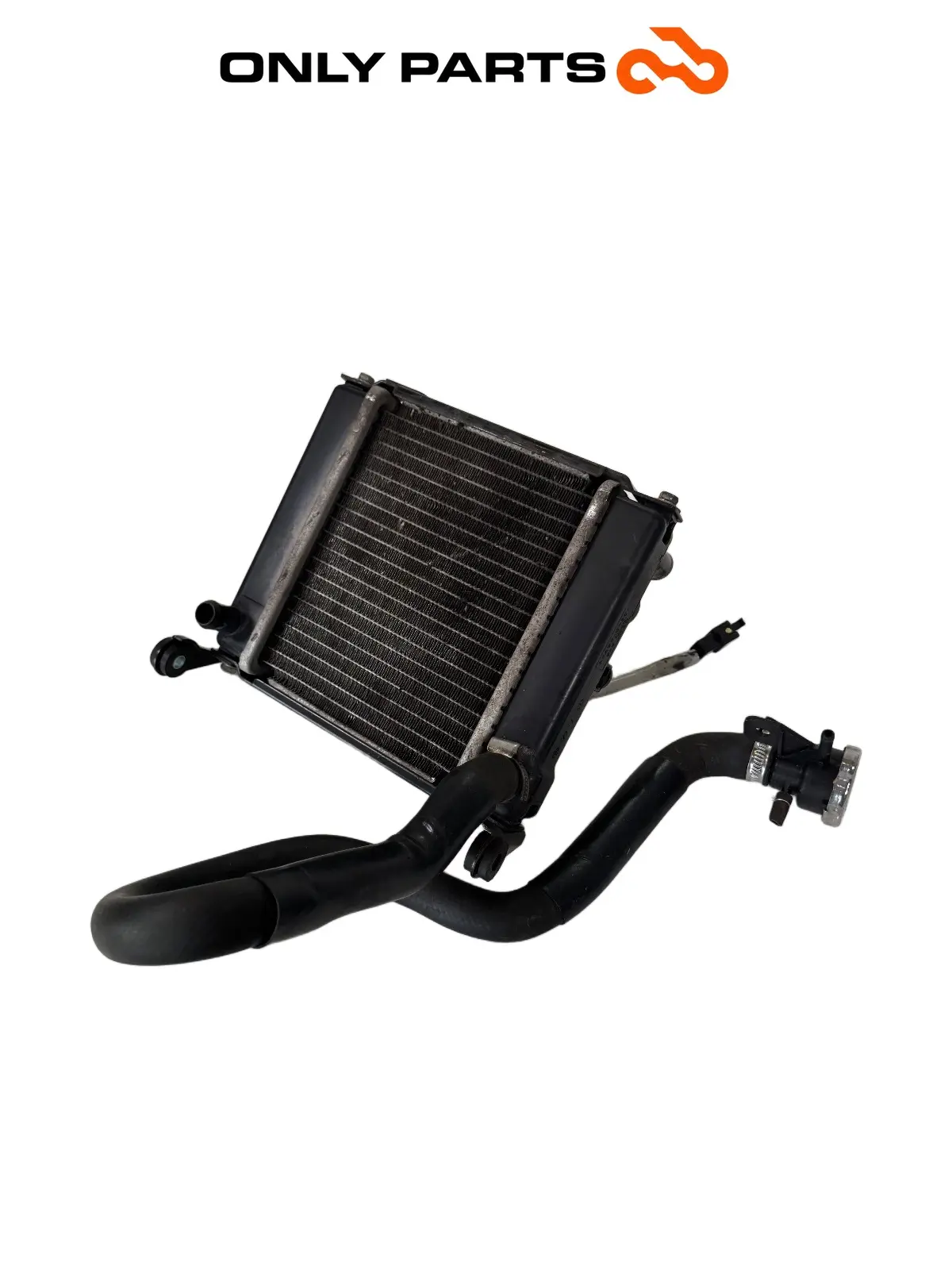 Gebrauchte Radiatore acqua + ventola Kymco X-Town 300cc 2016 Nero — echtes Foto 2