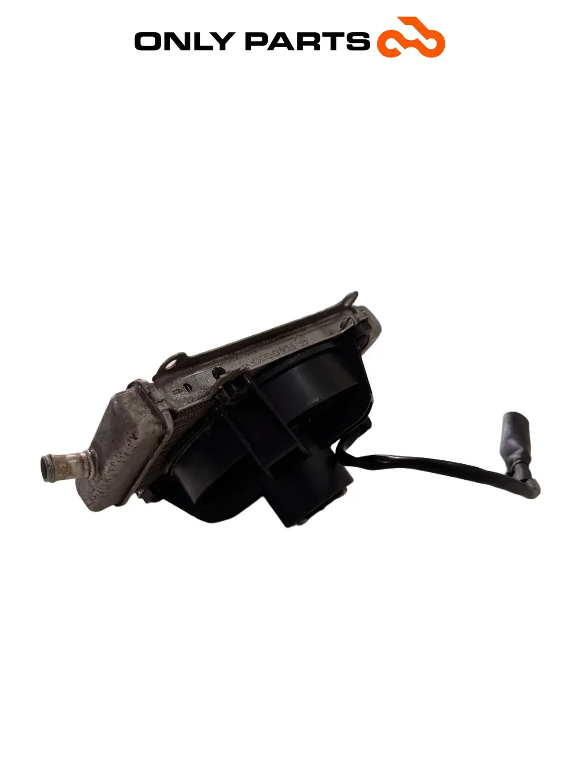 Gebrauchte Radiatore acqua + ventola Piaggio Vespa GT 200cc 2003 Viola — echtes Foto 3