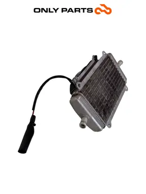 Gebrauchte Radiatore acqua + ventola Piaggio Vespa GT 200cc 2003 Viola — echtes Foto 5
