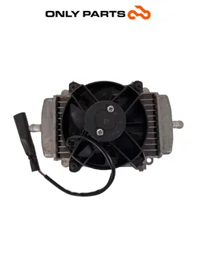 Gebrauchte Radiatore acqua + ventola Piaggio Vespa GT 200cc 2003 Viola — echtes Foto 7