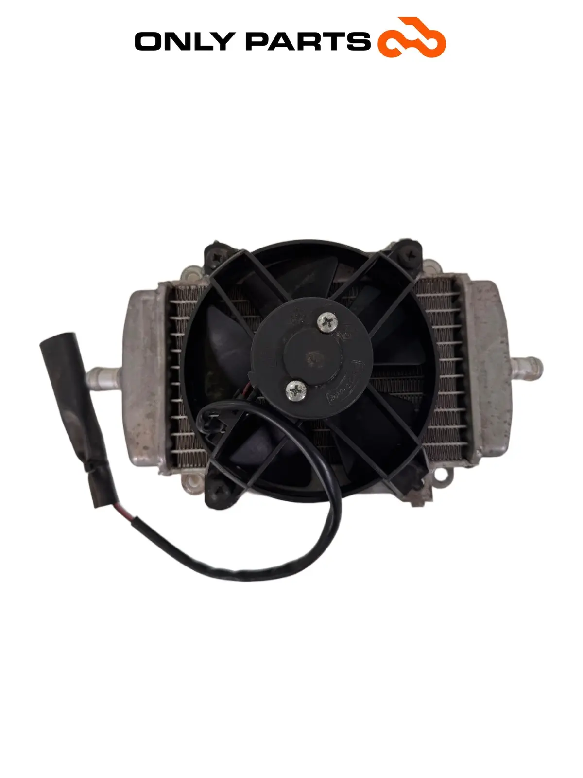 Gebrauchte Radiatore acqua + ventola Piaggio Vespa GT 200cc 2003 Viola — echtes Foto 7