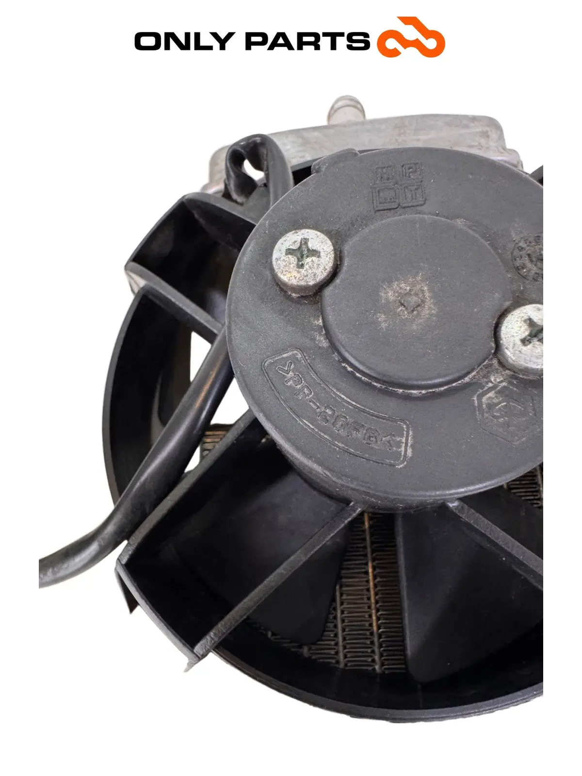 Gebrauchte Radiatore acqua + ventola Piaggio Vespa GT 200cc 2003 Viola — echtes Foto 9
