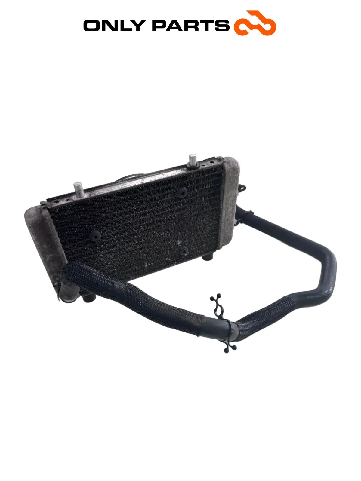 Gebrauchte Radiatore acqua + ventola Yamaha X-max 125cc 2014 Grigio opaco — echtes Foto 8