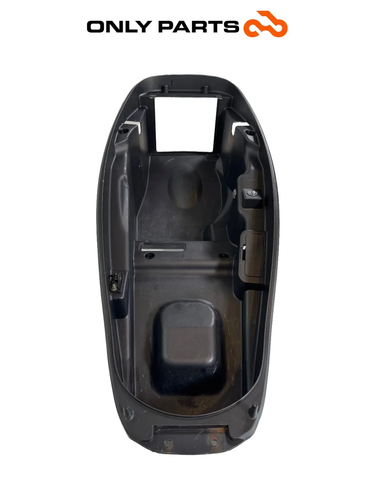 Gebrauchte Scocca vano sottosella Kymco X-Town 300cc 2016 Nero — echtes Foto 5