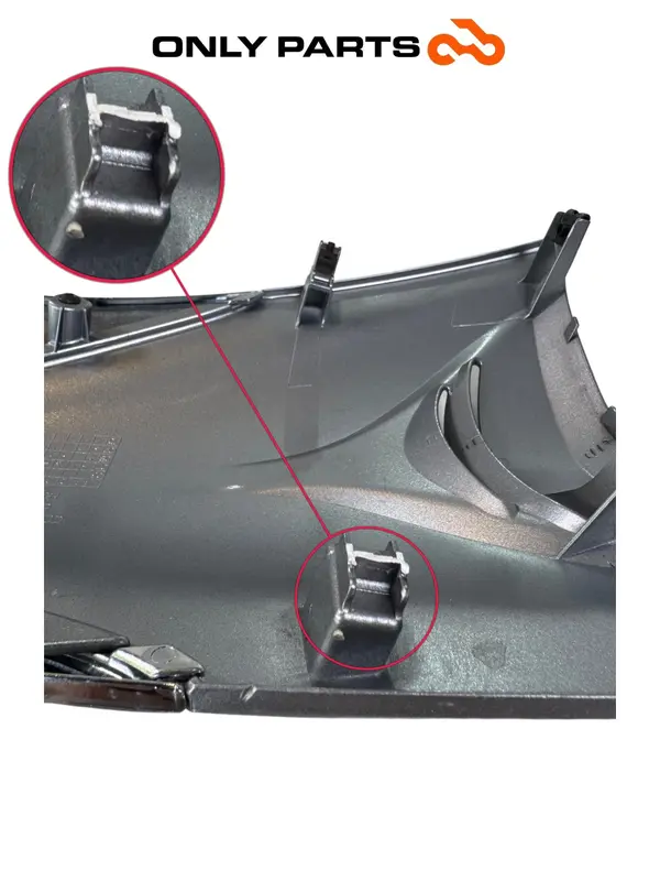 CARENA SCUDO ANTERIORE SUPERIORE GRIGIO HONDA SH 300 I 2008 / UPPER FRONT SHIELD — 2