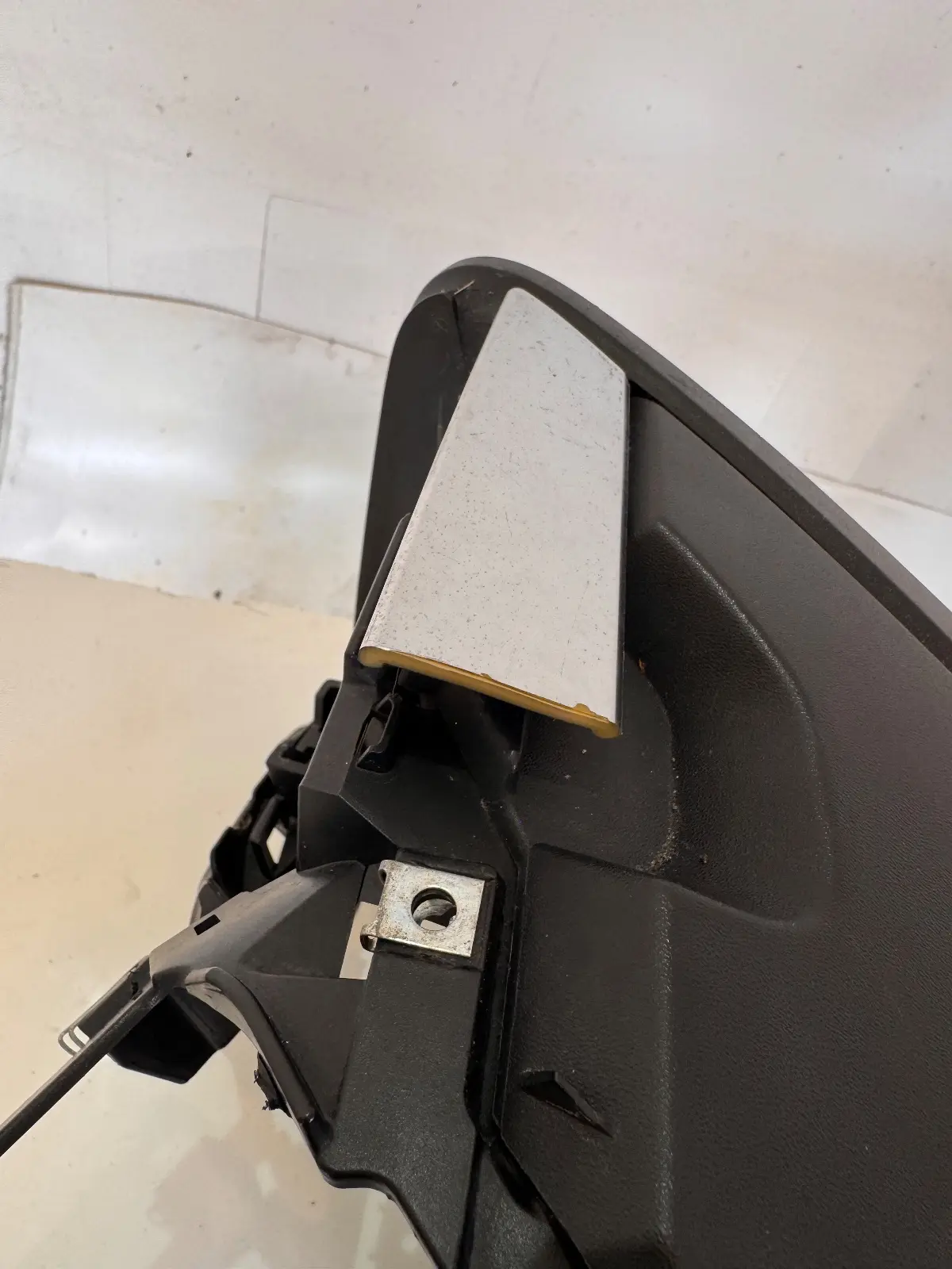 Gebrauchte Scudo anteriore Yamaha X-max 125cc 2014 Grigio opaco — echtes Foto 2