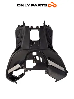 Gebrauchte Scudo anteriore Yamaha X-max 125cc 2014 Grigio opaco — echtes Foto 3