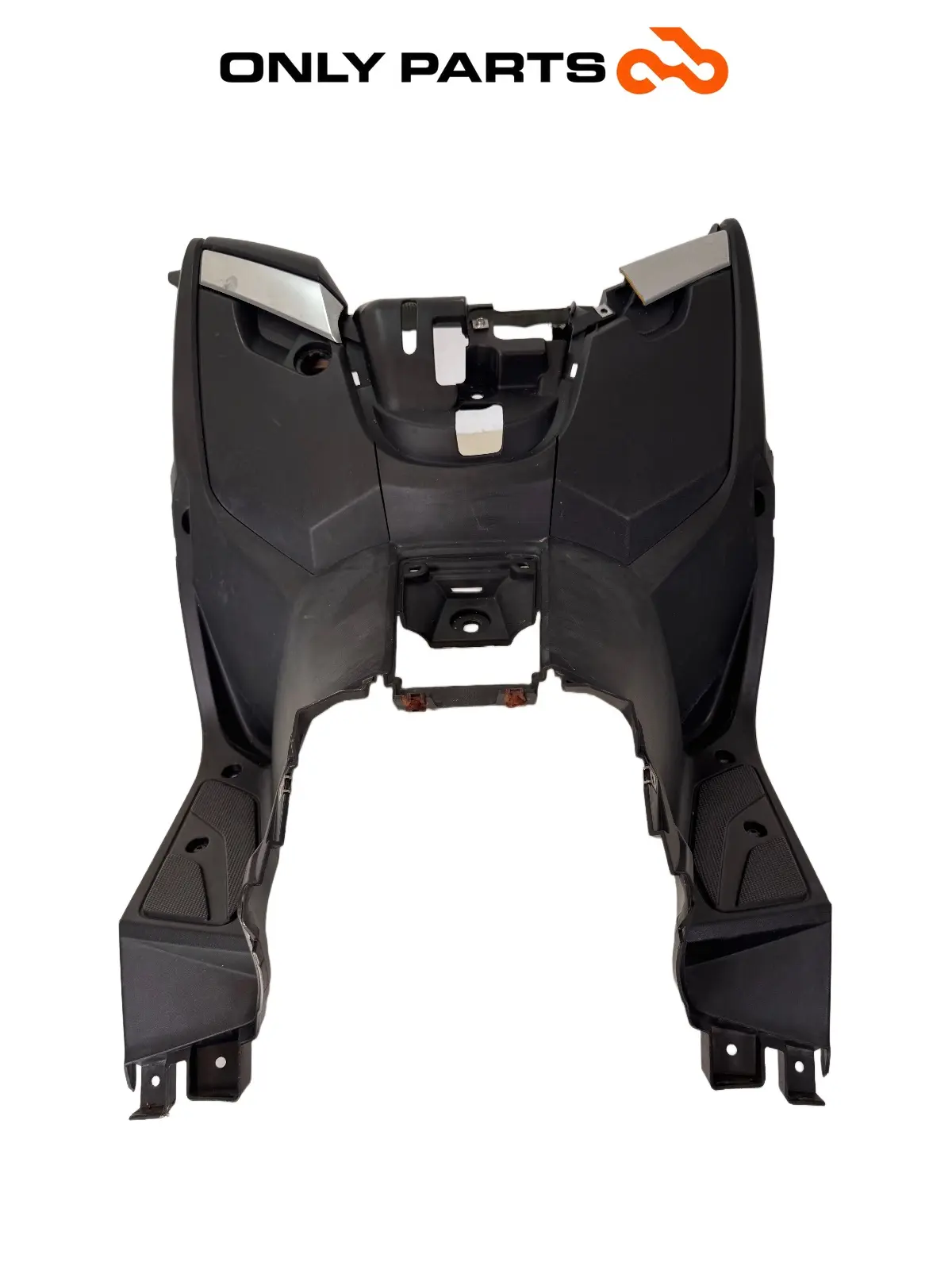 Gebrauchte Scudo anteriore Yamaha X-max 125cc 2014 Grigio opaco — echtes Foto 4