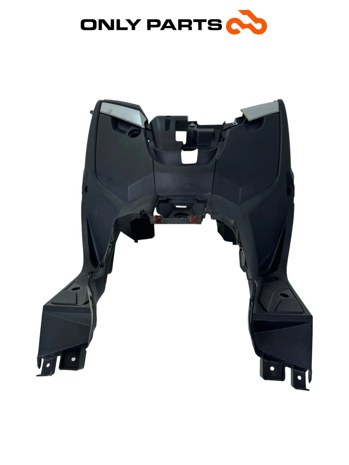 Gebrauchte Scudo anteriore Yamaha X-max 125cc 2014 Grigio opaco — echtes Foto 6