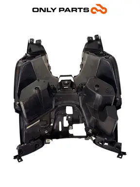 Gebrauchte Scudo anteriore Yamaha X-max 125cc 2014 Grigio opaco — echtes Foto 8