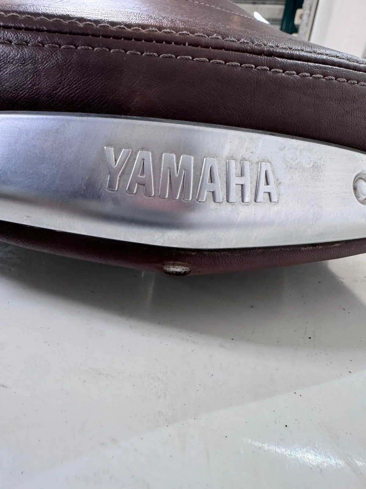 Gebrauchte Sella Yamaha X-max 125cc 2014 Grigio opaco — echtes Foto 3