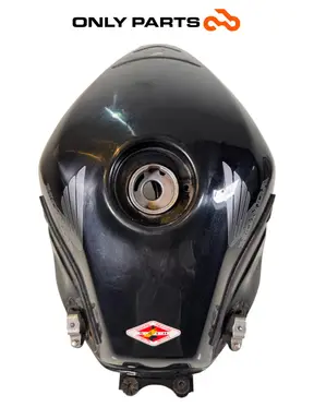 Gebrauchte Serbatoio benzina Honda CB 500 F 500cc 2014 Nero — echtes Foto 3