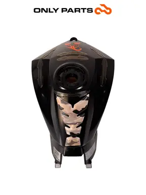 Gebrauchte Serbatoio benzina KTM Super Duke 990cc 2006 Nero/Arancione — echtes Foto 12