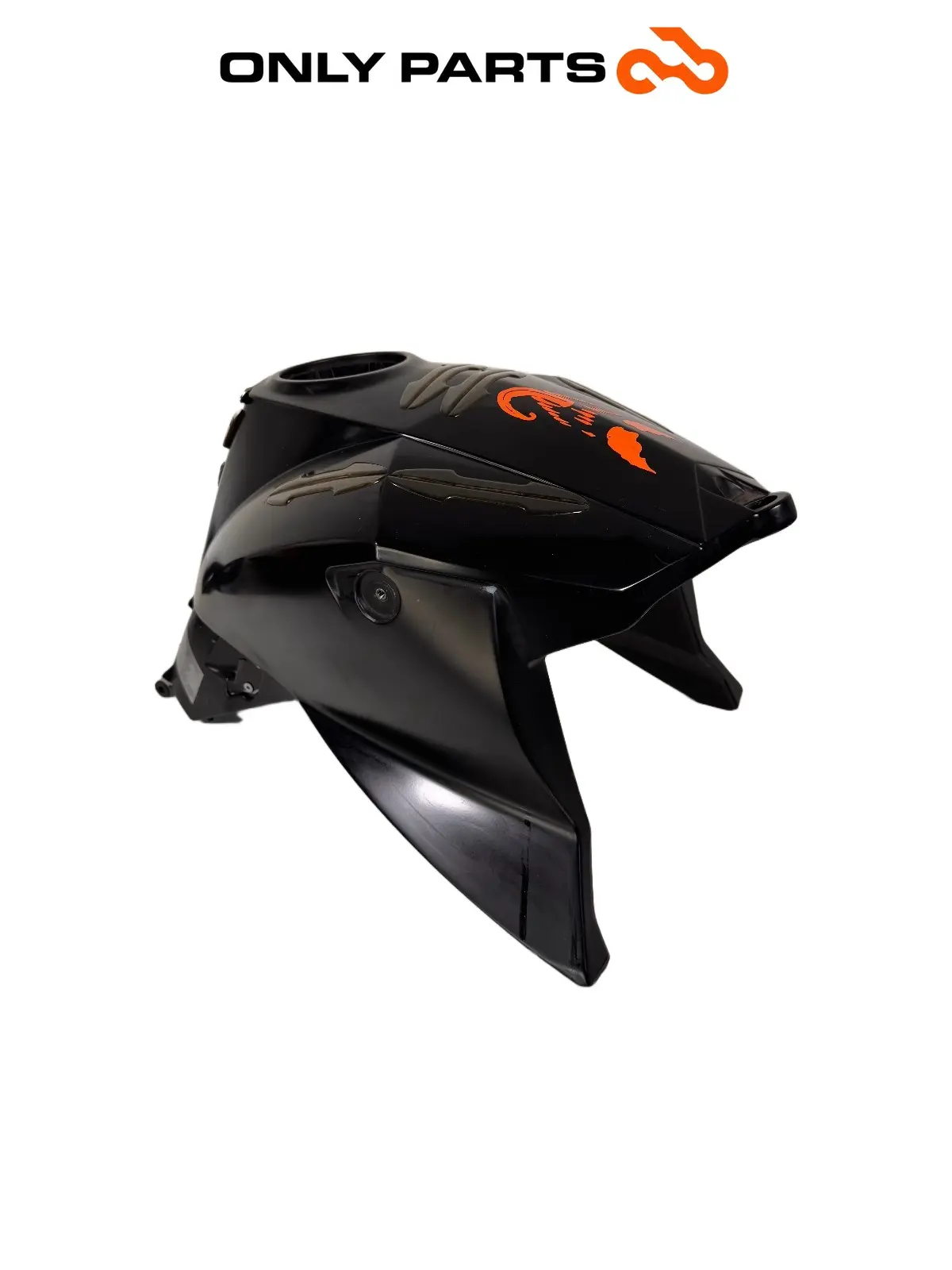 Gebrauchte Serbatoio benzina KTM Super Duke 990cc 2006 Nero/Arancione — echtes Foto 4
