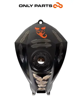 Gebrauchte Serbatoio benzina KTM Super Duke 990cc 2006 Nero/Arancione — echtes Foto 7