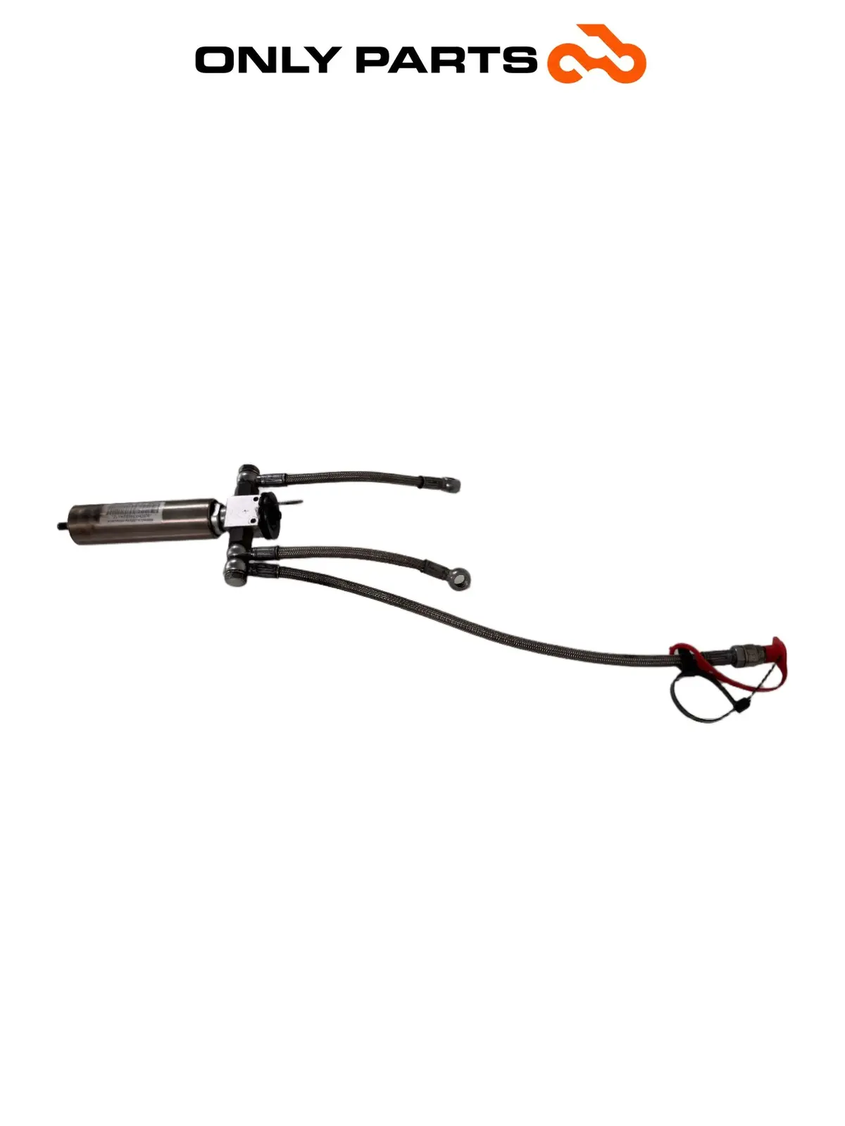 Serbatoio gas ammortizzatore anteriore Quadro 350 S 2013 Nero usato — foto reale 2