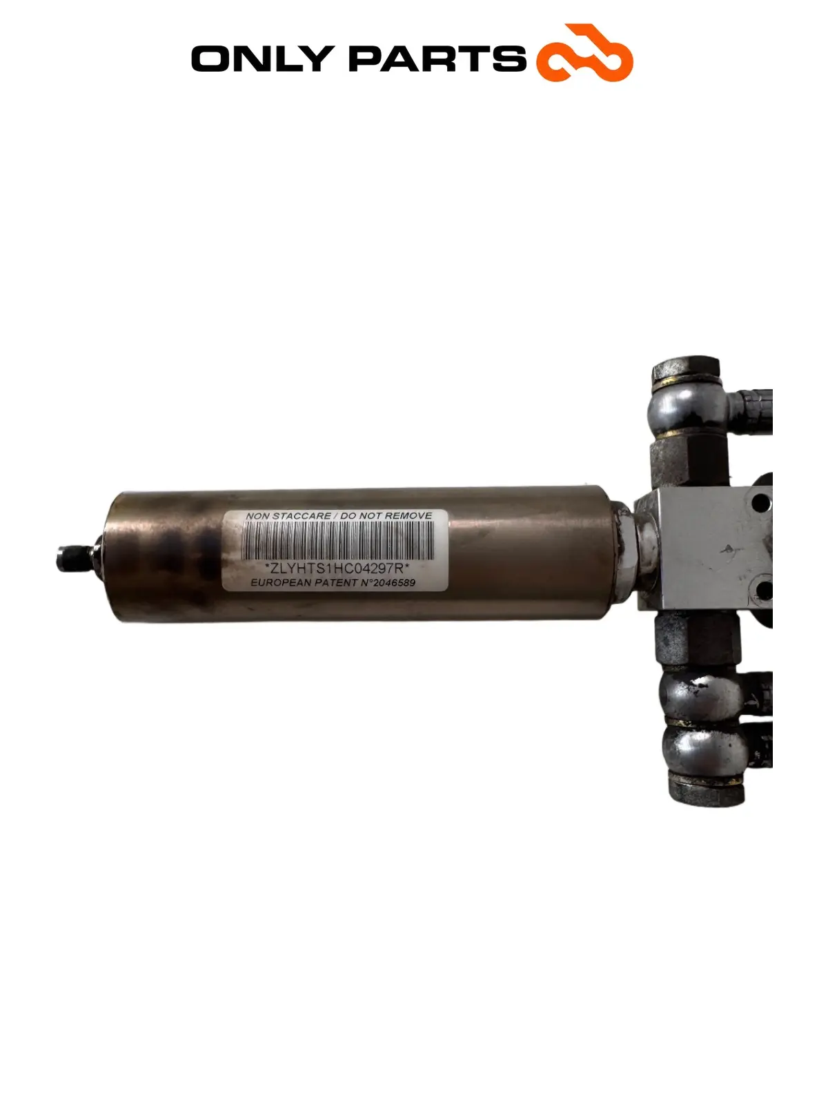 Serbatoio gas ammortizzatore anteriore Quadro 350 S 2013 Nero usato — foto reale 6