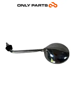 RETROVISEUR DROIT CHROME PIAGGIO VESPA LX 125 2011 OEM Piaggio Vespa Lx 125cc 2011 Nero d'occasion — photo réelle 1