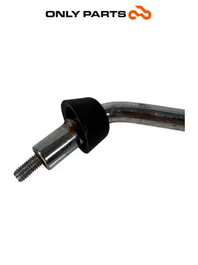 RETROVISEUR DROIT CHROME PIAGGIO VESPA LX 125 2011 OEM Piaggio Vespa Lx 125cc 2011 Nero d'occasion — photo réelle 11