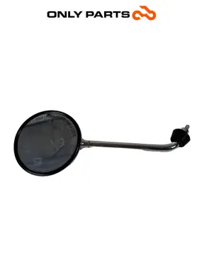 RETROVISEUR DROIT CHROME PIAGGIO VESPA LX 125 2011 OEM Piaggio Vespa Lx 125cc 2011 Nero d'occasion — photo réelle 2