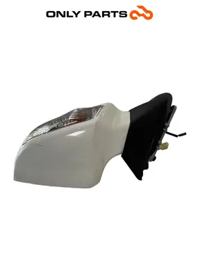 Used LEFT REAR VIEW MIRROR SUZUKI BURGMAN 650 2010 Suzuki Burgman 650cc 2010 Bianco — real photo 5