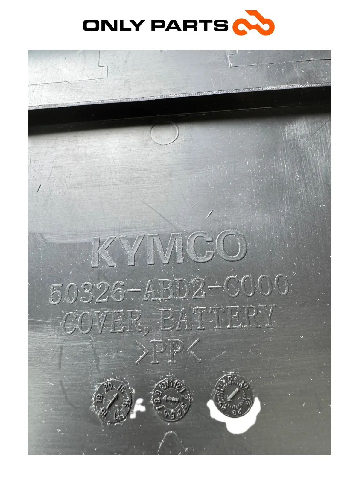 TAMPA COMPARTIMENTO BATERIA KYMCO X-TOWN 300 2016 Kymco X-Town 300cc 2016 Nero usada — foto real 8