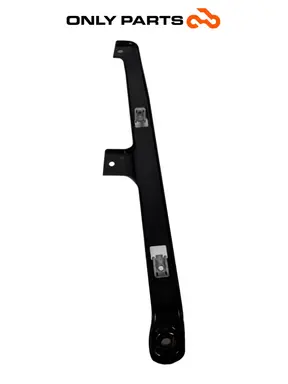 Gebrauchte Staffa supporto pedana DX Piaggio Mp3 Yourban 300cc 2013 Bianco — echtes Foto 5