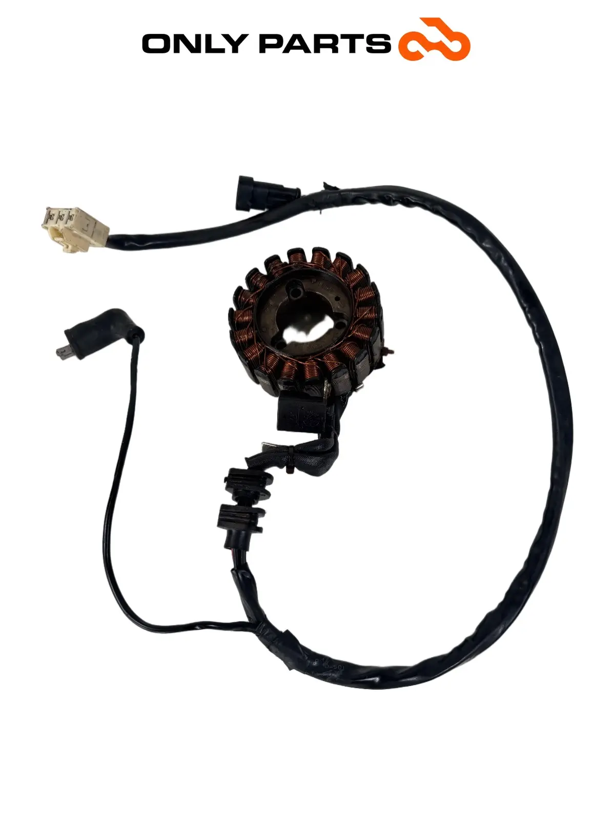 Estator alternador magneto de ignição Piaggio MP3 Yourban 300 2013 OEM Piaggio Mp3 Yourban 300cc 2013 Bianco usada — foto real 4
