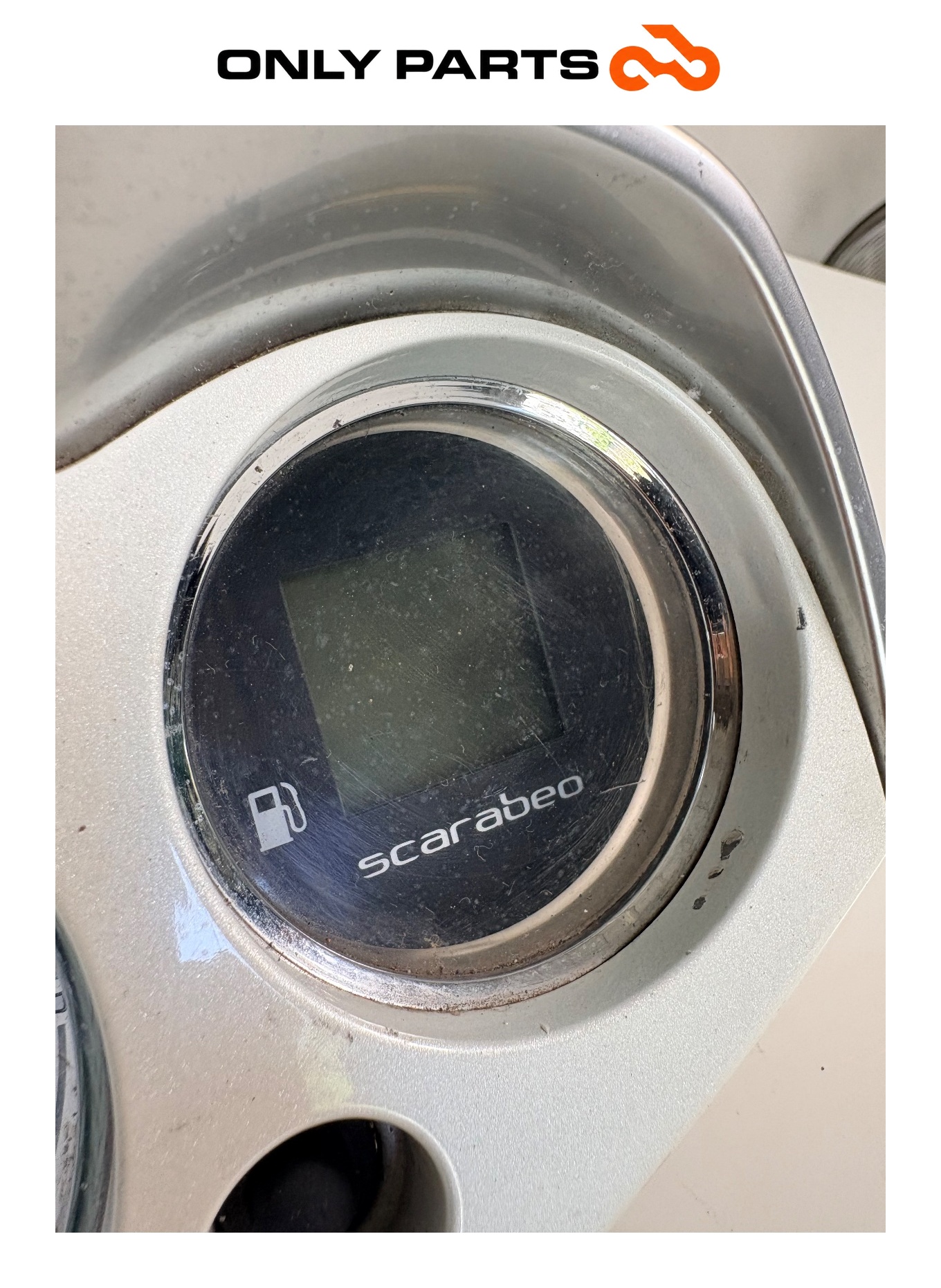 Used Instrument cluster speedometer Aprilia Scarabeo 300 2010 OEM Aprilia Scarabeo 300cc 2010 Bianco — real photo 6