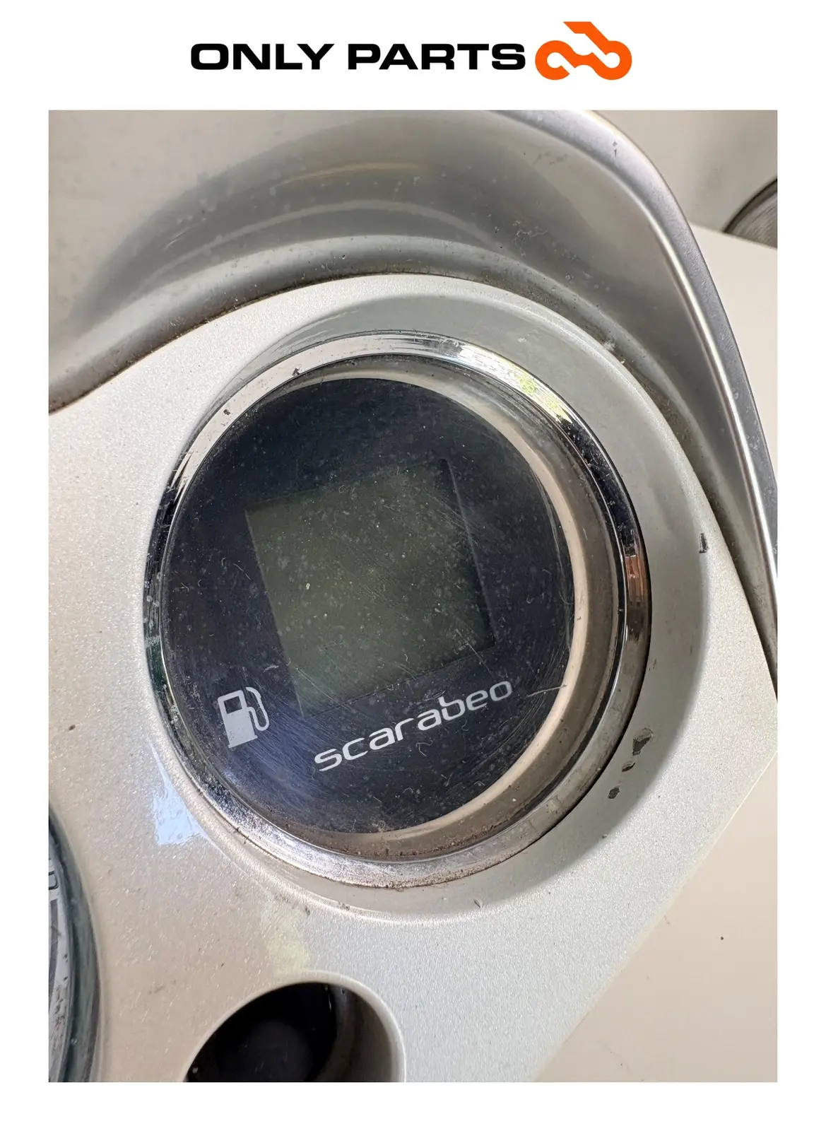 Used Instrument cluster speedometer Aprilia Scarabeo 300 2010 OEM Aprilia Scarabeo 300cc 2010 Bianco — real photo 6
