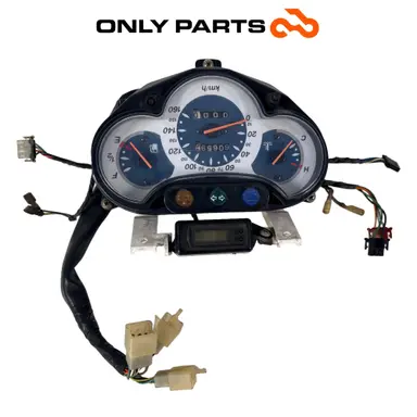Used Instrument cluster speedometer Honda Sh 150cc 2002 Azzurro — real photo 2