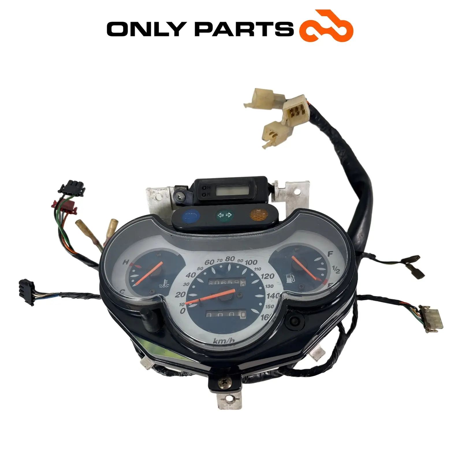 Used Instrument cluster speedometer Honda Sh 150cc 2002 Azzurro — real photo 3