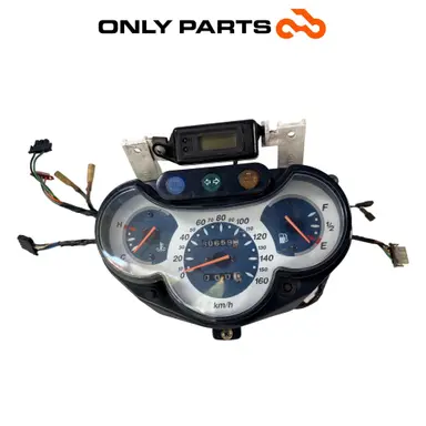 Used Instrument cluster speedometer Honda Sh 150cc 2002 Azzurro — real photo 8